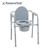 Drive Medical DRV11148-1A PreserveTech Folding Commode