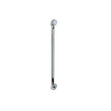 Grab Bar, Chrome Knurled, with Rotating Flange, L32"