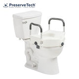 PreserveTech Secure Lock Raised Toilet Seat