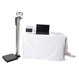 Health o meter ELEVATE-C Heavy Duty Eye Level Digital Scale with Integral Digital Height Rod and Connectivity Kit