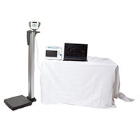 Health o meter ELEVATE-C Heavy Duty Eye Level Digital Scale with Integral Digital Height Rod and Connectivity Kit