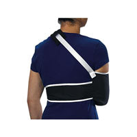 Uni-For Arm and Shoulder Immobilizer, Gray with Black Piping