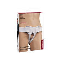 Hernia Belt, 45% Polyester/40% Cotton/15% Rubber, White