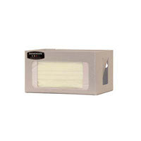 BOWMAN Dispensers FM100-0212 Face Mask Dispenser, Earloop/Tie Style, Beige