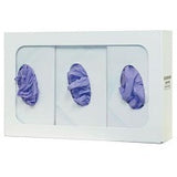 BOWMAN Dispensers GB-003 Glove Box Dispenser Triple, Steel