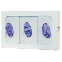 BOWMAN Dispensers GB-003 Glove Box Dispenser Triple, Steel