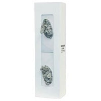 Glove Box Dispenser -Double - Space Saver, Steel
