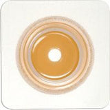 Genairex 204134 Securi-T 2-Piece Skin Barrier With Flange (Cut To Fit), Standard Wear Skin Barrier With Flexible Tape Collar 1 " (45mm) White - Owl Medical Supplies