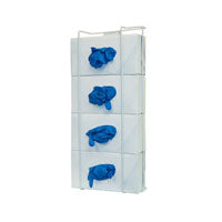 Glove Box Dispenser, Quad, Coated Wire