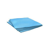 Graham Medical GM16184 ECONO-GARD Dental Bib, 2-Ply, Value, W13" x L19" Blue
