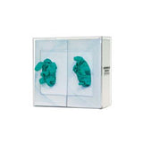Glove Box Dispenser, Double, Clear
