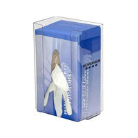 Glove Box Dispenser, Single, Clear, with Flexible Spring, Large Capacity