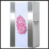 Glove Box Dispenser Single, Stainless Steel