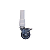 Healthline Medical Products HLC3TSB Tente Caster, for Shower Commode