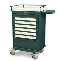 Value Med-Bin Cart with Key Lock