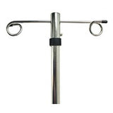 MRI-Safe Adjustable IV Pole for Harloff M-Series or A-Series Emergency Crash Carts