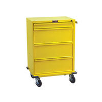 V-Series Procedure Cart, 4 Drawer/Key Lock