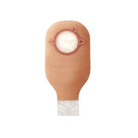 Hollister HOL18192 New Image Drainable Pouch, Two-Piece, Lock and Roll Micro seal Closure, L30cm, 44mm Flange, Transparent