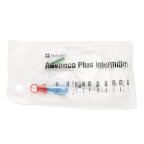 Hollister 95124 Advance Plus Touch-Free Intermittent Catheter System 12 Fr 16" (40cm) Coude - Owl Medical Supplies
