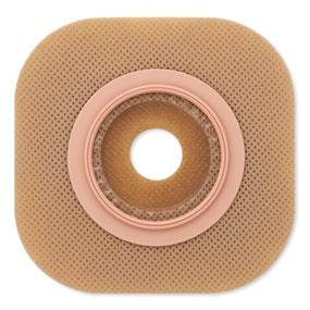 Hollister 15203 New Image Flat Flexwear Skin Barrier With Integrated Beige Floating Flange Cut To Fit 2-1/4", Can Cut Up To 1-3/4" Without Tape - Owl Medical Supplies