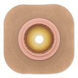 Hollister 14103 New Image Flat Formaflex Skin Barrier With Integrated Beige Floating Flange, Size 2-1/4" (57mm) Opening 1/2" - 1-11/16" (43mm) With Tape - Owl Medical Supplies
