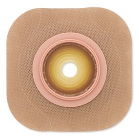 Hollister 14103 New Image Flat Formaflex Skin Barrier With Integrated Beige Floating Flange, Size 2-1/4" (57mm) Opening 1/2" - 1-11/16" (43mm) With Tape - Owl Medical Supplies