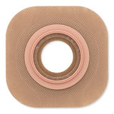 Hollister 14705 New Image Flat Flextend Skin Barrier With Integrated Beige Floating Flange With Tape Flange 1-3/4" (44mm) Opening Up To 1-1/8" (Up To 29mm) Pre-Sized - Owl Medical Supplies