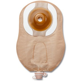 Hollister 84890 Premier 1-Piece Urostomy Pouch, Flextend Convex Skin Barrier With Tape, Belt Tabs, Ultra-Clear Pouch, Length 9" (23cm), Pre-Cut Opening 1/2" (31mm) - Owl Medical Supplies