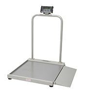 Health o meter HOM2500KL Digital Wheelchair Ramp Scale with Handrails