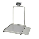 Digital Wheelchair Ramp Scale with Handrails