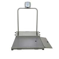 Health o meter HOM2600KG-BT 2600KG-BT Digital Wheelchair Ramp Scale with Built-in Pelstar Wireless Technology – KG Only
