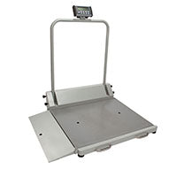 Health o meter HOM2600KL-BT Digital Wheelchair Ramp Scale with Built-in Pelstar Wireless Technology