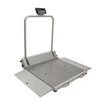 Health o meter HOM2610KL-BT Digital Wheelchair Scale with Dual Ramps and Built-in Pelstar Wireless Technology