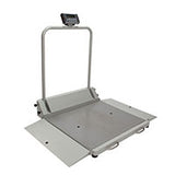 Digital Wheelchair Scale with Dual Ramps and Built-in Pelstar Wireless Technology