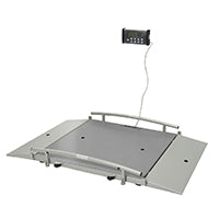 Health o meter HOM2650KL-BT Digital Wheelchair Dual Ramp Scale with Built-in Pelstar Wireless Technology
