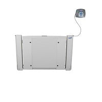 Health o meter HOM2900KG-AM Antimicrobial Wall-Mounted Fold-Up Wheelchair Scale, Kilograms Only