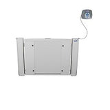Antimicrobial Wall-Mounted Fold-Up Wheelchair Scale, Kilograms Only
