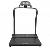 Health o meter HOM3001KL-AMUA Antimicrobial Digital Platform Scale - Unassembled in Lbs