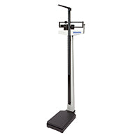 Mechanical Beam Scale with Height Rod and Counterweights Included