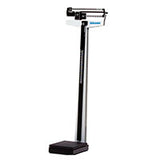 Mechanical Beam Scale with Rotating Poise Bars