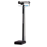 Health o meter HOM450KLWH Mechanical Beam Scale with Rotating Poise Bars and Wheels Included