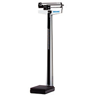 Mechanical Beam Scale with Rotating Poise Bars and Wheels Included