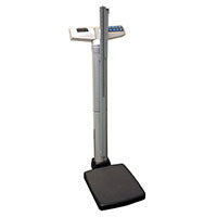 Waist High Digital Scale with Height Rod