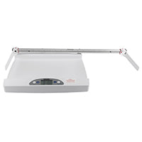 Health o meter HOM553KL-HR Digital Pediatric Tray Scale with Mechanical Height Rod