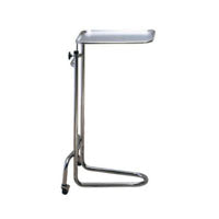 Double-Post Mayo Stand, Chrome, with s/s tray