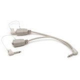 Curbell Medical JUP1052001001 Call Cord Y Adapter, Dual, 0.25" Plug, 0.25"