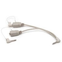Curbell Medical JUP1052001001 Call Cord Y Adapter, Dual, 0.25" Plug, 0.25"