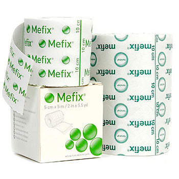 Molnlycke 310250 Mefix Fabric Tape, Size 2.5cm x 10m - Owl Medical Supplies