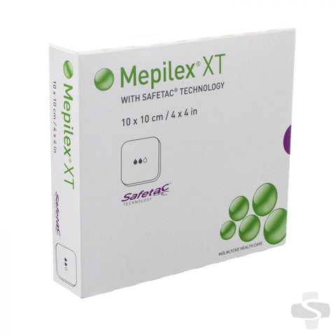 Molnlycke 211400 Mepilex XT Foam Dressing, 20cm x 20cm - Owl Medical Supplies