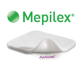 Molnlycke 294100 Mepilex Foam Dressing 10cm x 10cm – Owl Medical Supplies